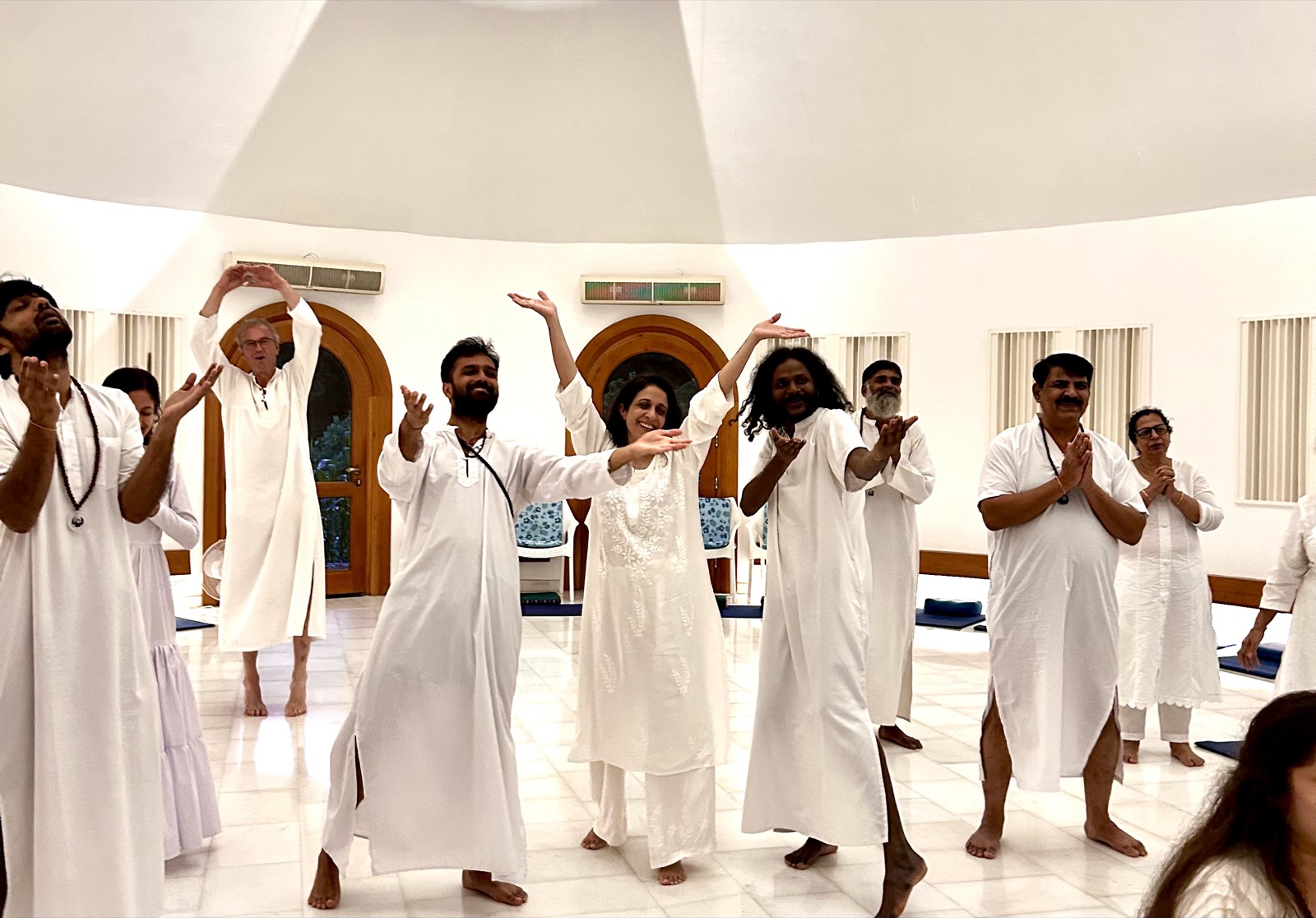 Ecstatic dance celebration